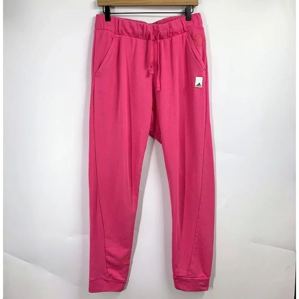 Adidas Women's Valentine’s Day Embroidered Fleece Jogger Pants Size M